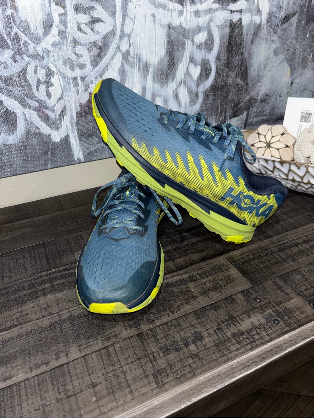 HOKA Torrent 3 trail running shoes MENS SZ 12